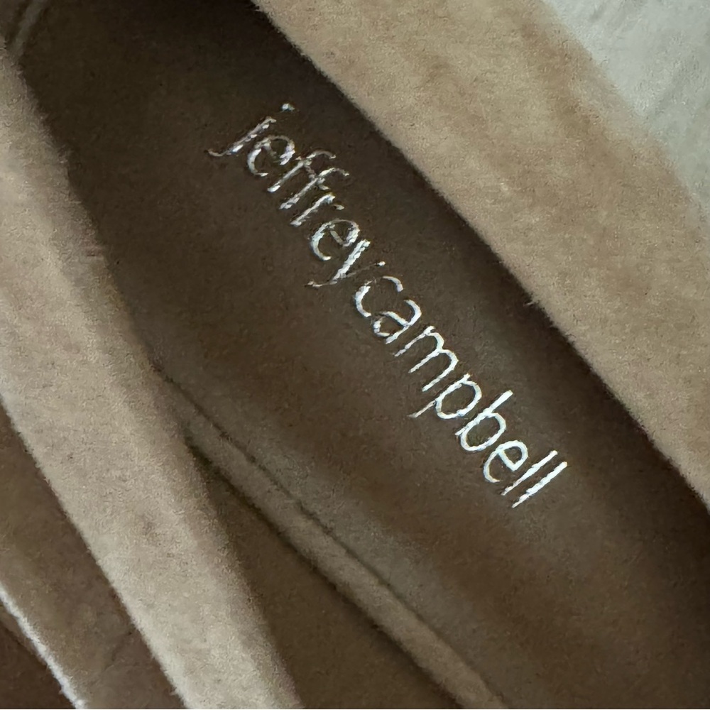 NWT Jeffrey Campbell Suede Potent Toe Pump - Picture 9 of 12